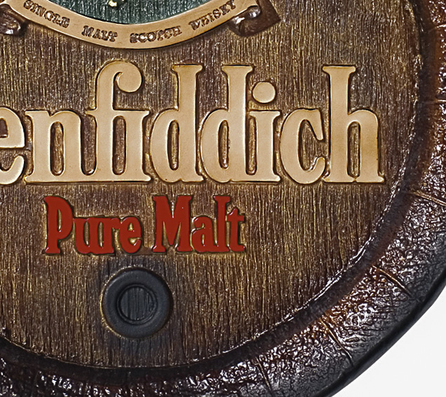 Barril de parede grande em Fibra - Glenfiddich Whisky