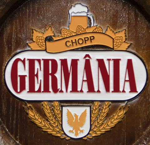 Barril de parede grande em Fibra - Germania Cerveja